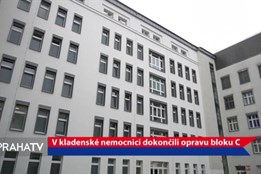 V kladenské nemocnici dokončili opravu bloku C