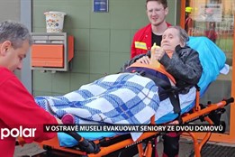 V Ostravě museli evakuovat seniory ze dvou domovů, kvůli povodním byly bez elektřiny a tepla