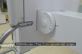 Poliklinika Lípa v Praze 13 má nejmodernější rentgen