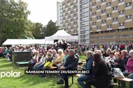 Některé akce byly z důvodu povodní přesunuty do náhradních termínů