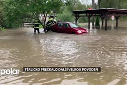 Těrlicko přečkalo další povodeň, v ohrožené osadě lidé otáleli s evakuací