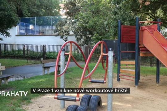 V Praze 1 vznikne nové workoutové hřiště