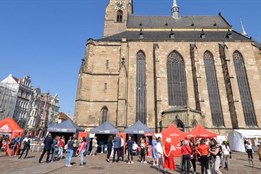 Plzeňské náměstí Republiky se proměnilo v ordinaci