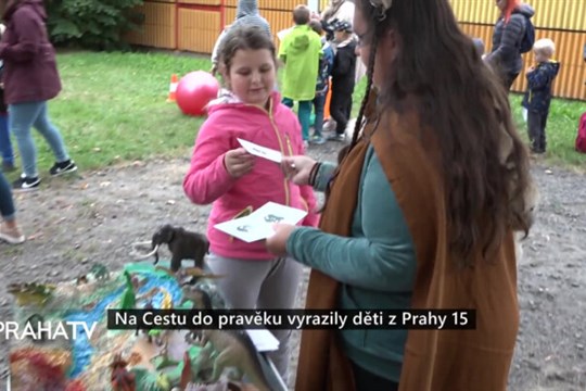 Na Cestu do pravěku vyrazily děti z Prahy 15