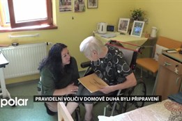 Pravidelní voliči v Domově Duha jsou připravení, volební komise je navštíví už za pár hodin