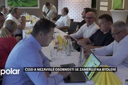 ČSSD a Nezávislé osobnosti se zaměřují na bydlení