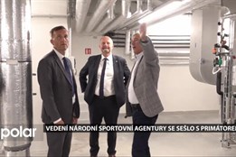 Vedení Národní sportovní agentury se setkalo s primátorem Karviné