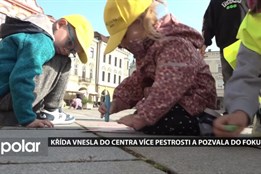 Křída vnesla do centra více pestrosti a pozvala do kroužků Fokusu