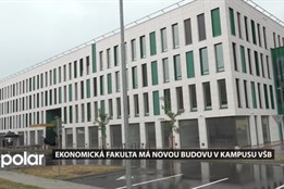 Ekonomická fakulta má novou budovu v kampusu VŠB. Z centra Ostravy se přestěhovala do Poruby