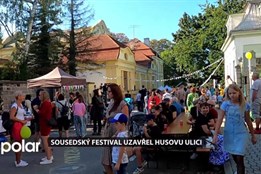 Sousedský festival uzavřel Husovu ulici a vdechl ji živoucí energii