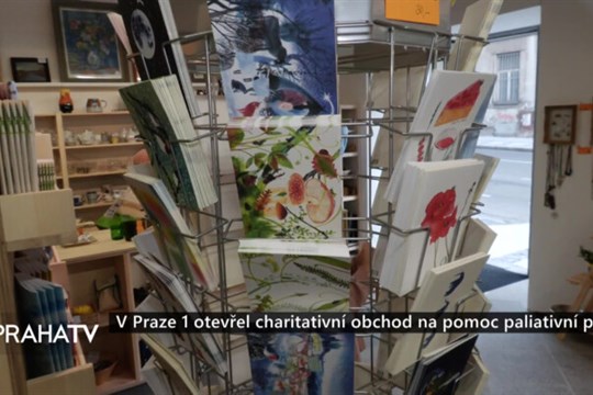 V Praze 1 otevřel charitativní obchod na pomoc paliativní péči