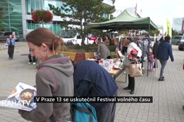 V Praze 13 se uskutečnil Festival volného času