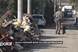 Voda z ulic v Nové Vsi už byla odčerpána. Zatopeny jsou stále některé sklepy a garáže