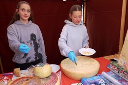 Festival sýrů nabídl výrobky z kravského, kozího, ale i ovčího mléka