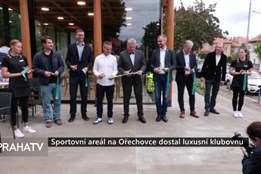 Sportovní areál na Ořechovce dostal luxusní klubovnu