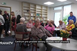 Centrum pro pražské seniory dostalo nové prostory