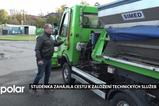 Studénka zahájila cestu k založení technických služeb, nakupuje další stroje