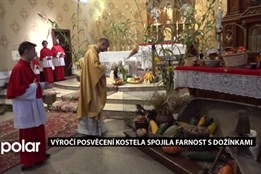 Výročí posvěcení kostela spojila stonavská farnost s dožínkami