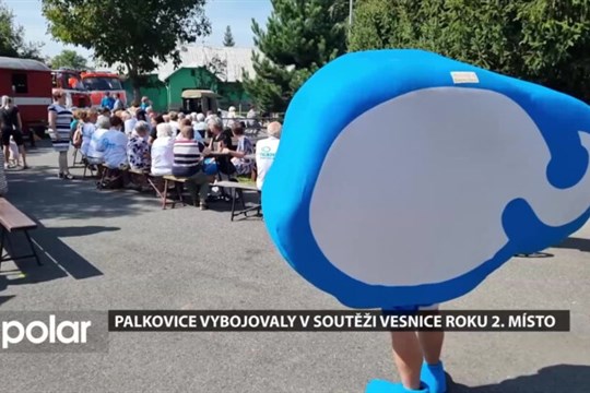 Palkovice vybojovaly v soutěži Vesnice roku 2. místo