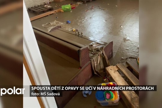 Spousta dětí z Opavy se učí v náhradních prostorách. V provizoriu budou muset zůstat i několik měsíců