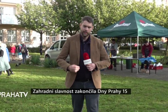 Zahradní slavnost zakončila Dny Prahy 15