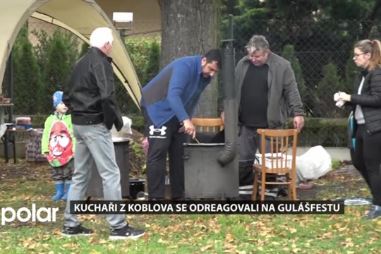 Kuchaři z Koblova se odreagovali od povodní na druhém ročníku Gulášfestu