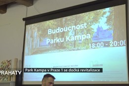 Park Kampa v Praze 1 se dočká revitalizace