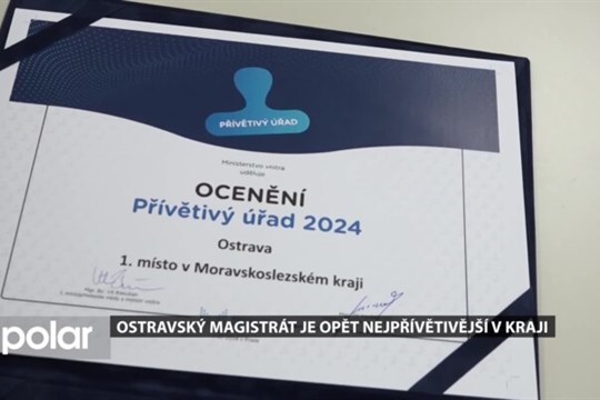 Ostravský magistrát je opět nejpřívětivější v MS kraji. V anketě zvítězil už pošesté