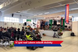 V Lysé nad Labem oslavili dožínky