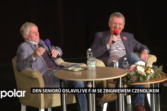 Mezinárodní den seniorů oslavili ve Frýdku-Místku se Zbigniewem Czendlikem