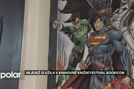 Mládež si užila v knihovně knižní festival Book!Con