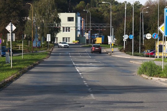 Zlínská radnice zahájí nutnou opravu ulice Nábřeží v Prštném