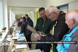 Výročí slavila studénecká škola i se svými  prvními absolventy