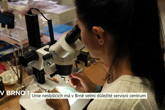 Unie neslyšících má v Brně velmi důležité servisní centrum