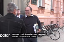 Ministr zemědělství jednal v Krnově a dalších povodní postižených obcích o současné situaci a protipovodňových opatřeních