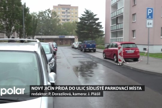 Nový Jičín přidá do ulic sídliště parkovací místa. Některé jsou nová, jiná stavbou legalizuje