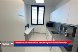 Benešovská nemocnice otevřela poslední fázi stavby