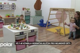 Tři maminky zřídily ve Frýdku-Místku dětskou Herničku Klíček, město poskytlo prostory