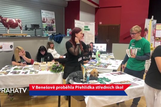 V Benešově proběhla Přehlídka středních škol