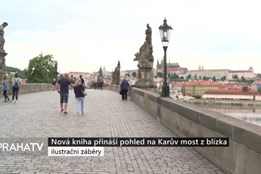 Nová kniha přináší pohled na Karův most z blízka