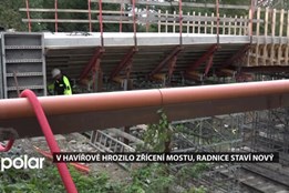 Radnice pokračuje na stavbě mostu v Prachatické ulici, rekonstrukce potrvá do ledna