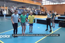 Gymnázium Komenského oslavilo výročí sportem