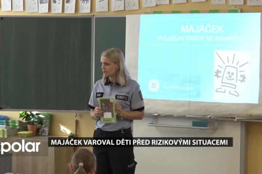 BEZ KOMENTÁŘE: Majáček varoval děti před krizovými situacemi