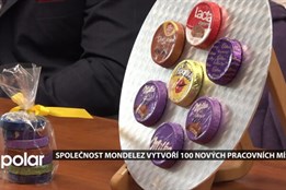 Společnost Mondelëz rozšíří výrobu a zaměstná dalších 100 lidí