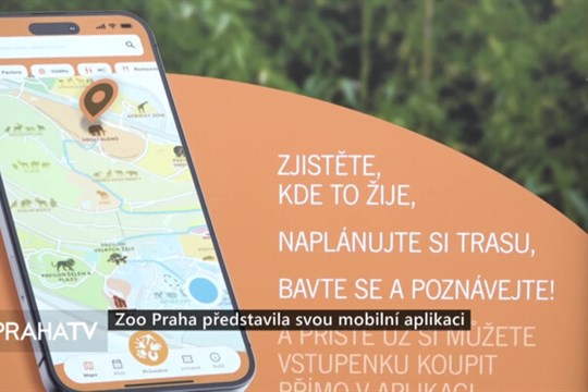 Zoo Praha představila svou mobilní aplikaci