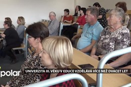 Univerzita III. věku v Educe vzdělává zájemce více než dvacet let