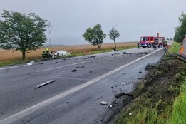 V počtu nehod je Zlínský kraj na jeden km silniční a dálniční sítě třetí nejhorší v Česku