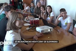 ZŠ Mládežnická hostí žáky ze Slovinska, kteří přijeli na výměnný pobyt