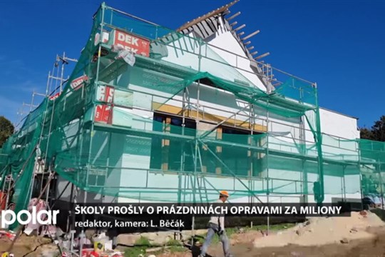 Školy prošly o prázdninách opravami za miliony