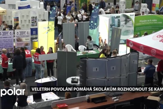 Veletrh povolání pomáhá školákům rozhodnout se kam dál. Představily se na něm školy i firmy